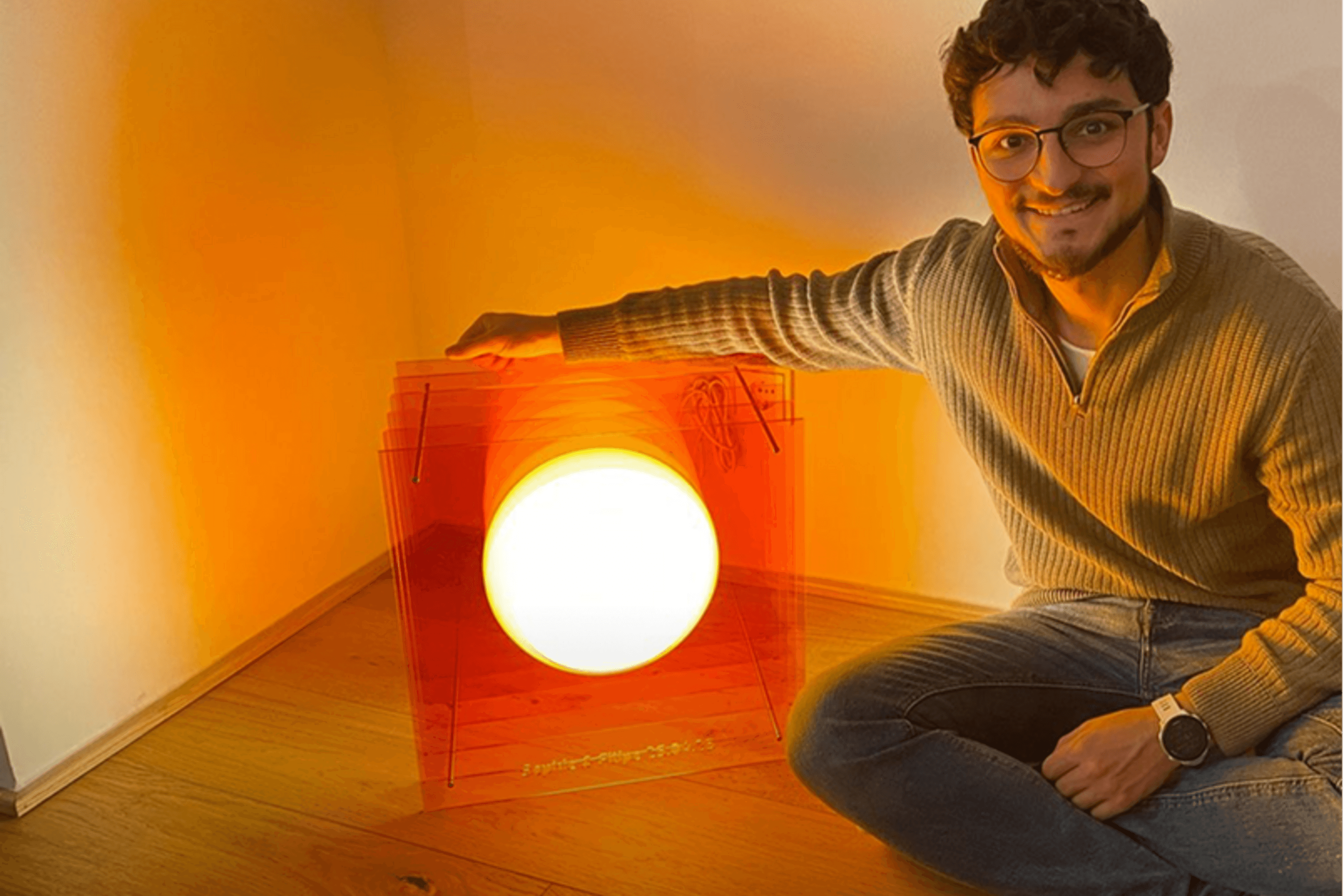 Lamp plexiglas